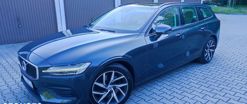 Volvo V60 cena 89900 przebieg: 169000, rok produkcji 2018 z Kraków małe 667